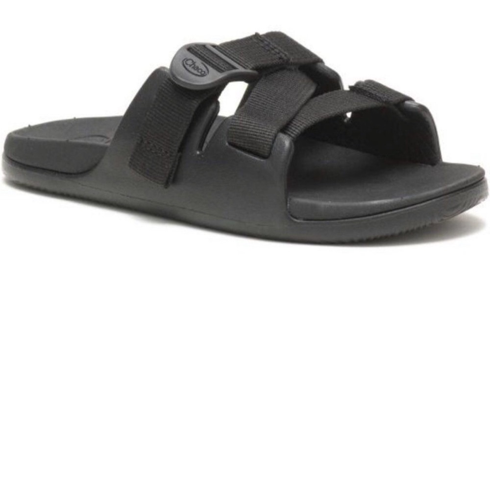 Chaco Chillos Black Slide Sandals